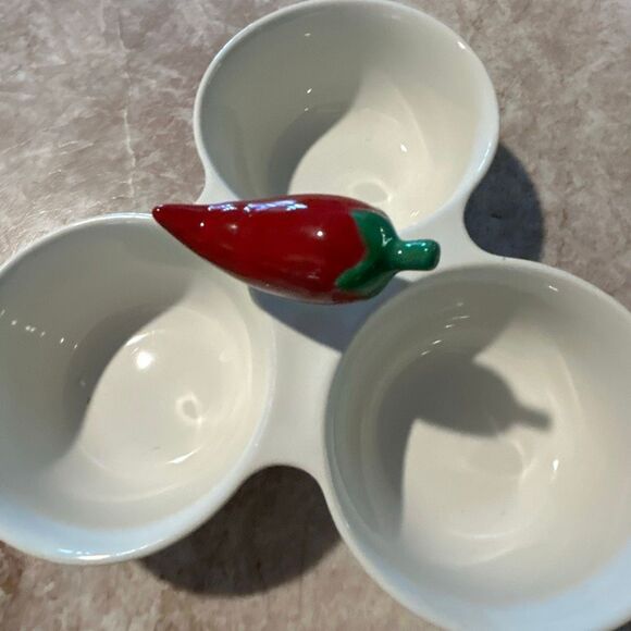 Faux NORA FLEMING Chili Pepper Plate Decoration - Picture 3 of 5